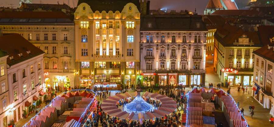 Vánoční trhy, Bratislava a další adventní akce na Slovensku 2022