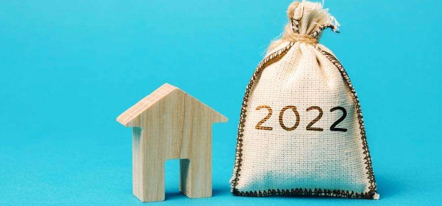 Vývoj úrokových sazeb hypoték 2022